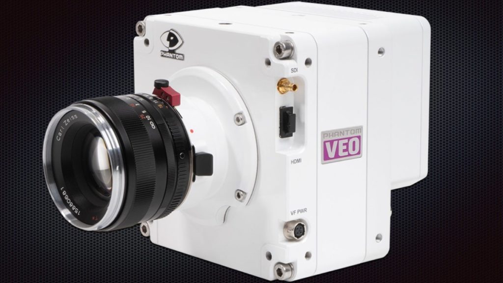 Новый Phantom VEO 610  разрешение HD со скоростью 5610 кадров в секунду