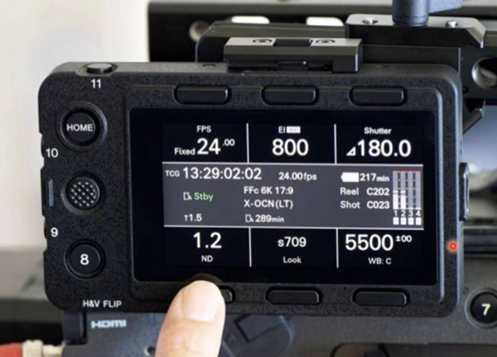 Sony BURANO   8K  переменный электронный ND  AF и IBIS за 25 000 