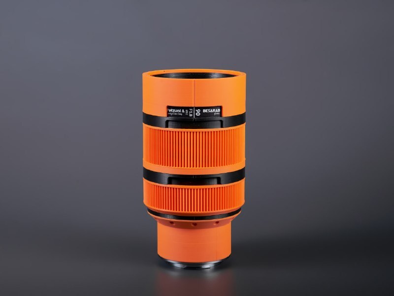 Объектив Петцваль 90/1.9 в корпусе Besarab Glass