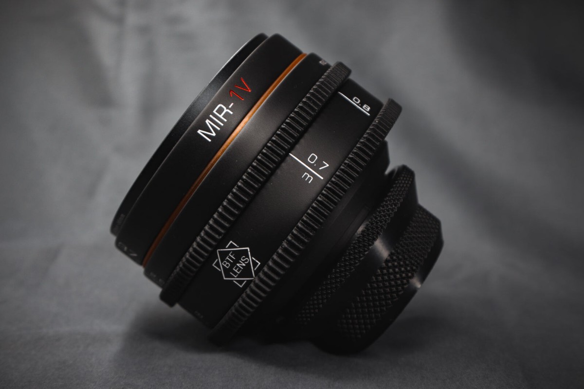 Мир-1В в рехаусе BTF Lenses с байонетом PL