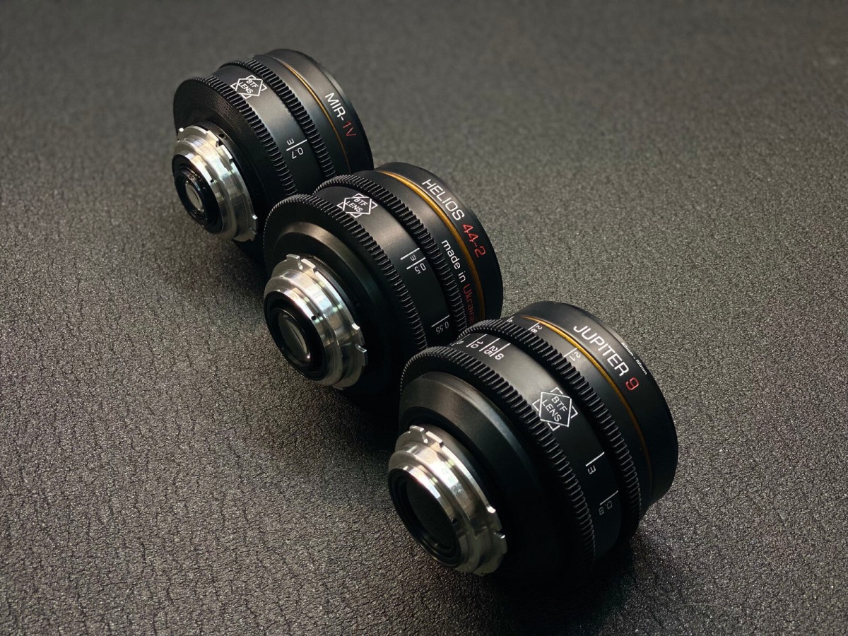 PL-сет BTF Lenses: Мир-1В 37, Гелиос-44-2 58, Юпитер-9 85